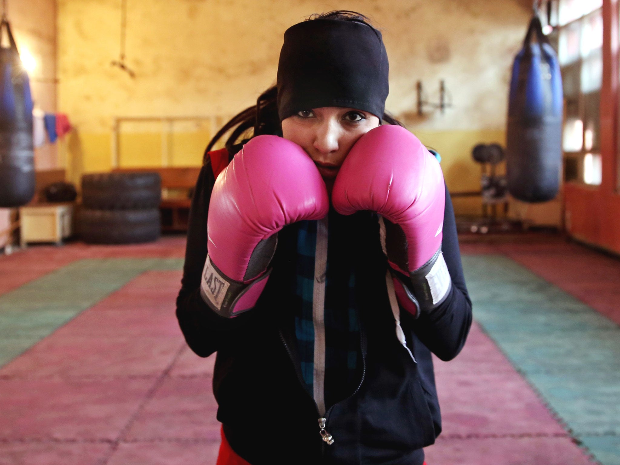 The Afghanistan National Olympic Committee boxing club includes fewer than a dozen women. It was previously supported by nongovernmental organizations however in recent years the club has struggled financially