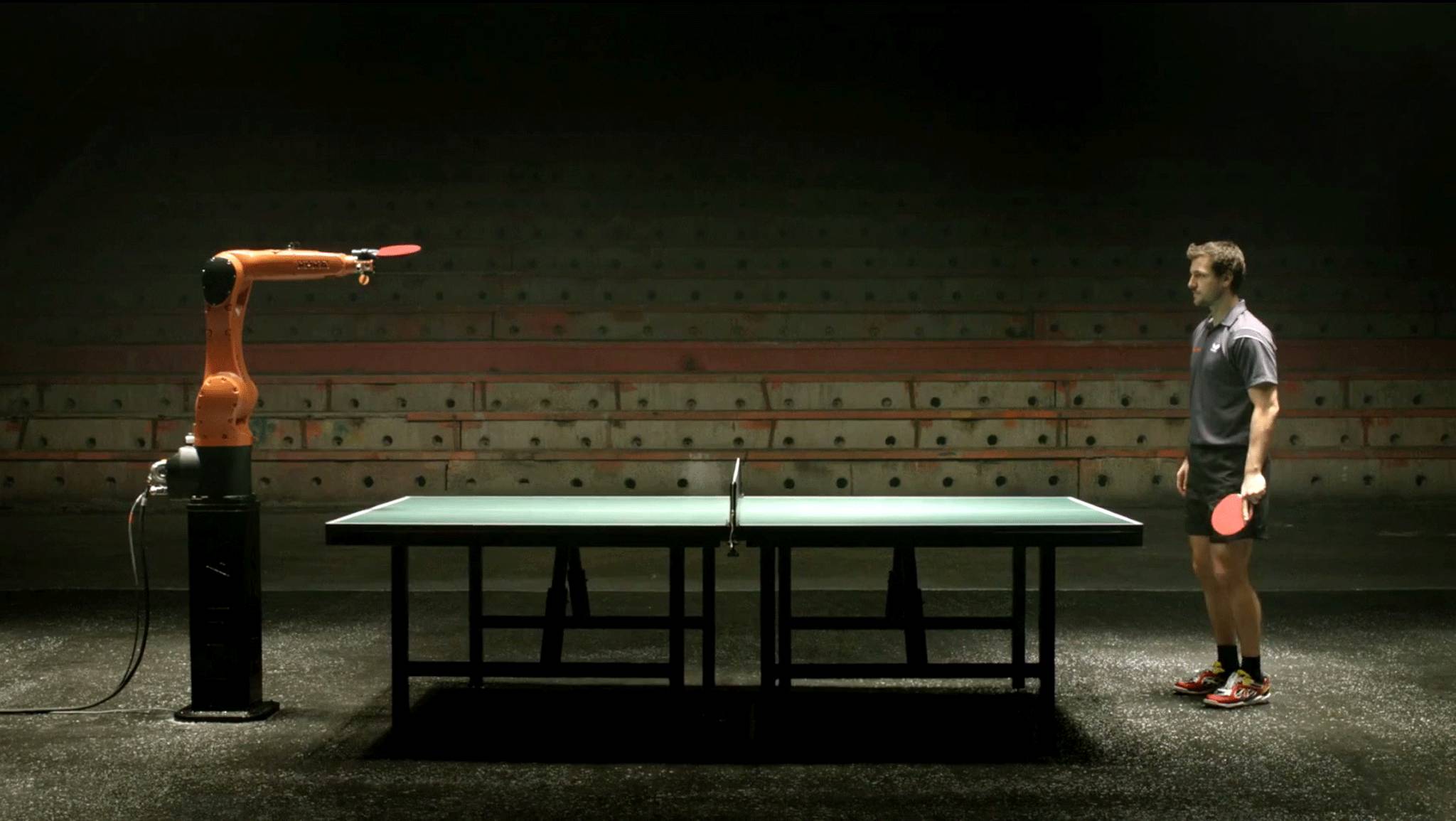 Everybody loses in ping pong match between robot and man - The Verge