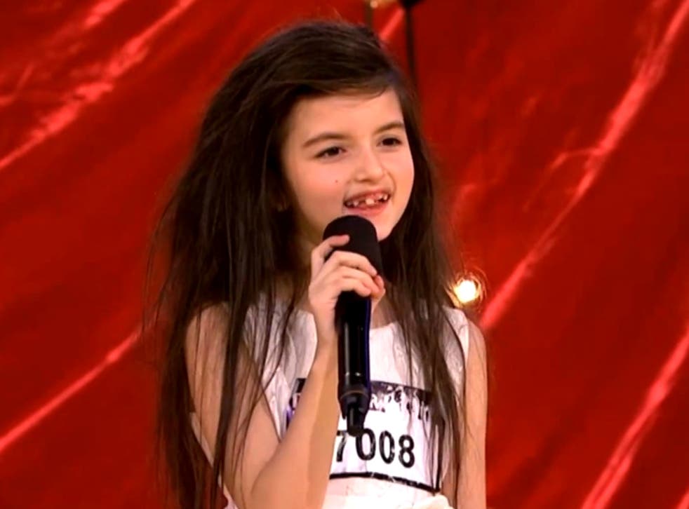 7-year old Angelina Jordan performing Billie Holiday's 'Gloomy Sunday' on 'Norway´s got talent'