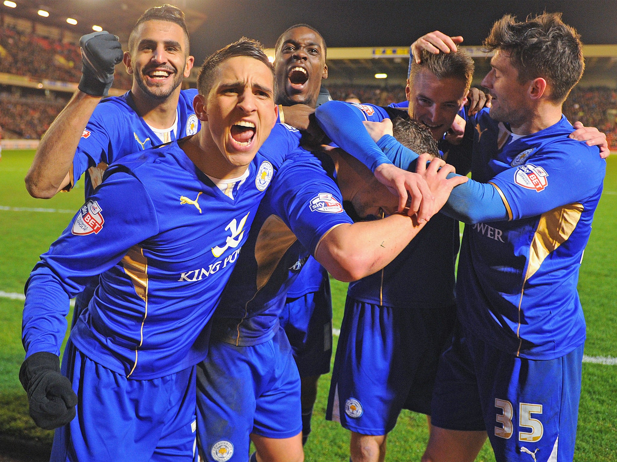 Leicester City edged closer to automatic promotion