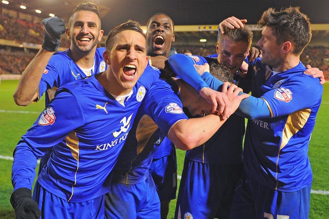 Leicester City edged closer to automatic promotion