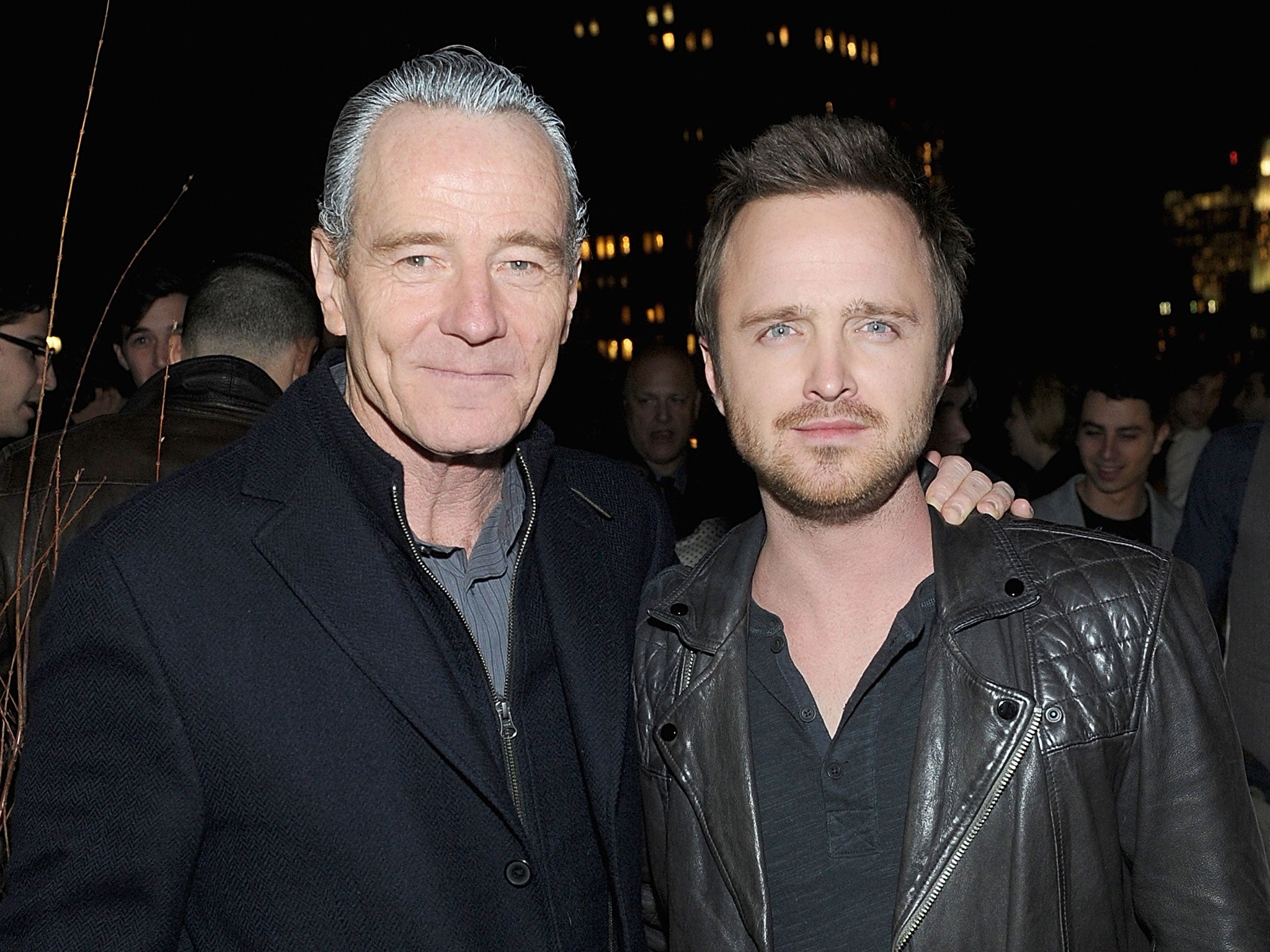 Bryan Cranston at the screening for Breaking Bad co-star Aaron Paul's new film, Need For Speed