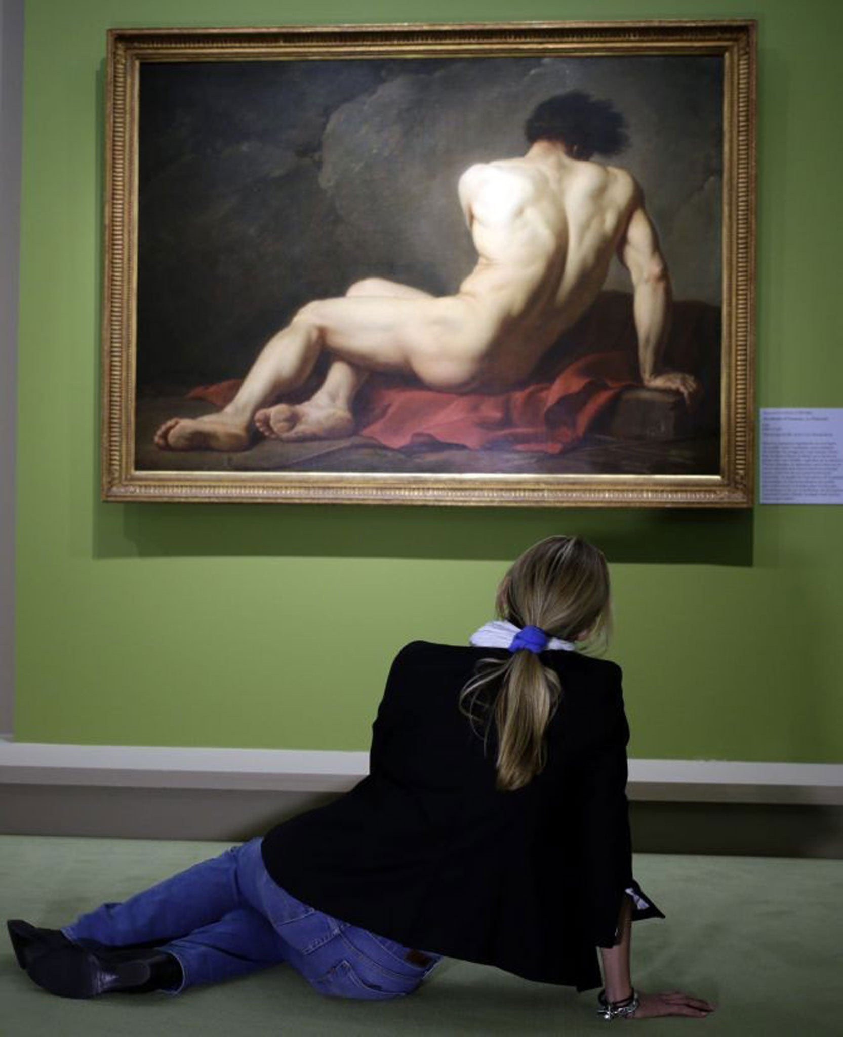 Investigations into the 'self': a visitor at the Orsay Museum in Paris