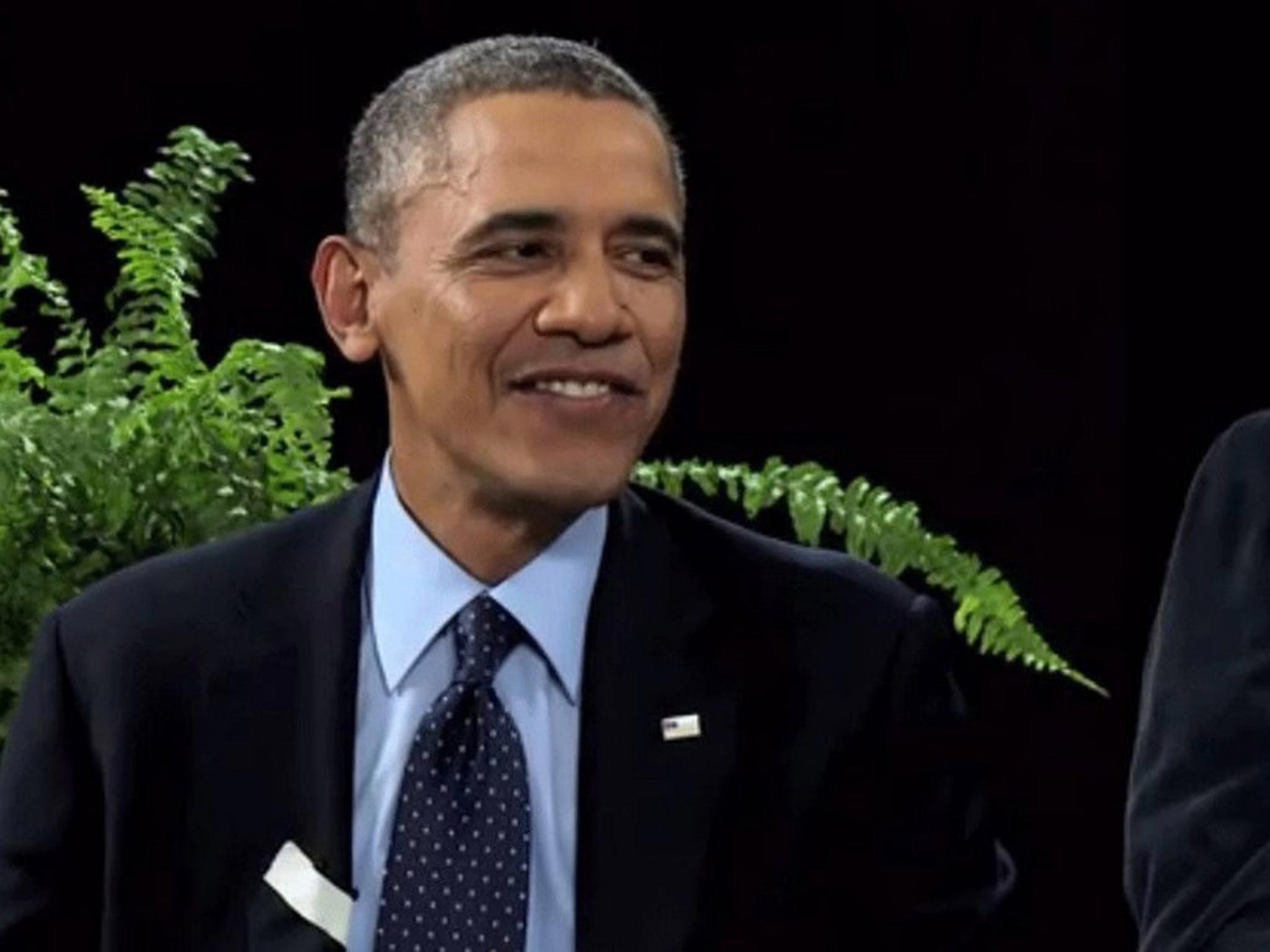 The grin reaper: Barack Obama on ‘Between Two Ferns’