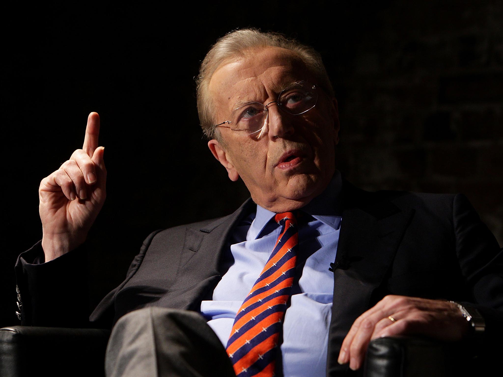 Broadcaster and journalist Sir David Frost