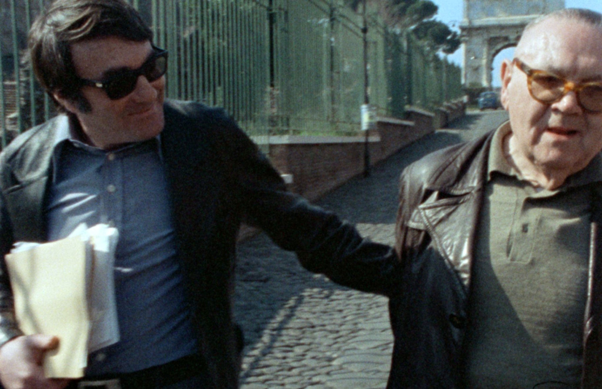 Claude Lanzmann and Benjamin Murmelstein in 'The Last of the Just'