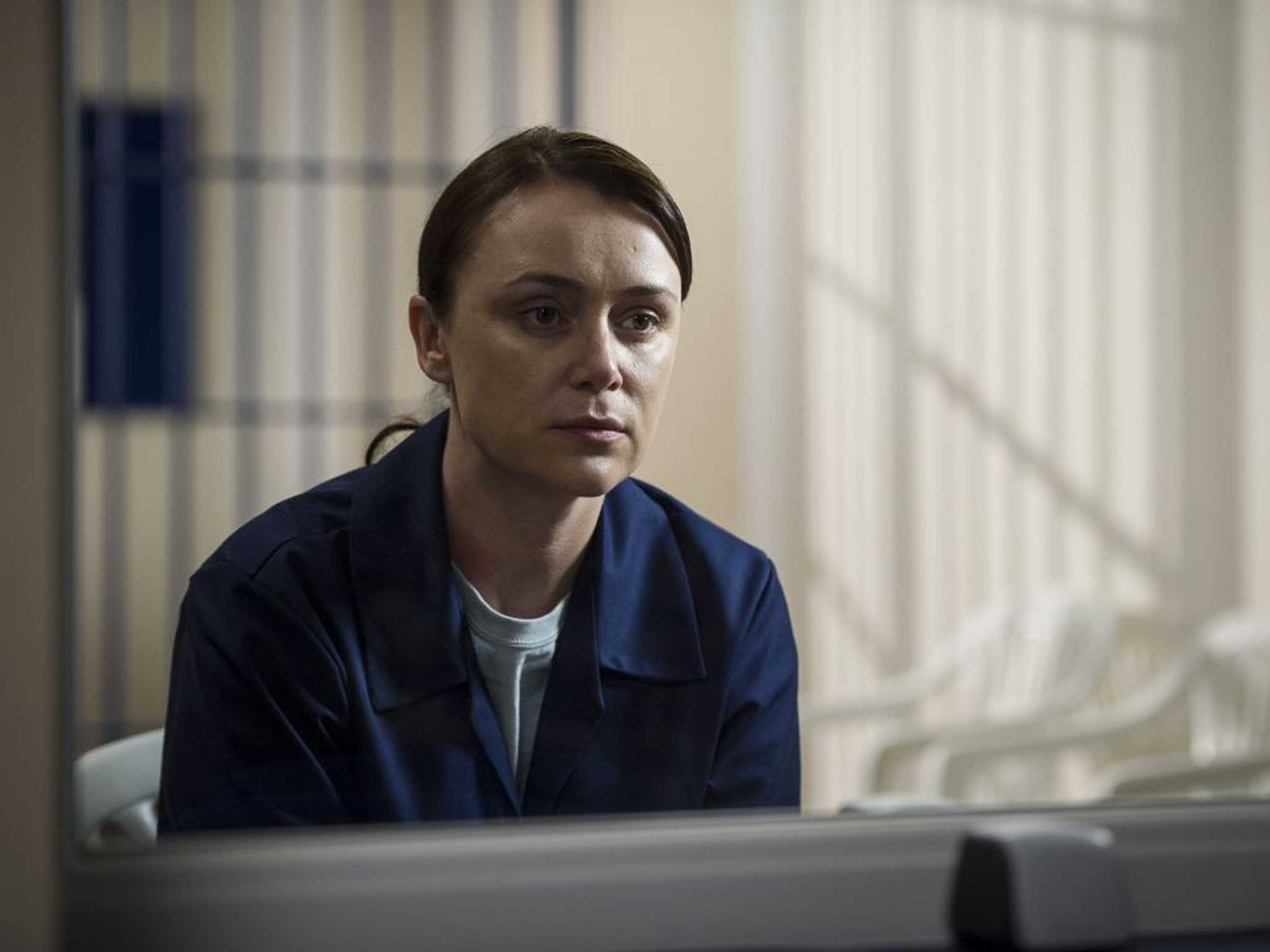 Steely keeley: Keeley Hawes stars as DI Lindsay Denton in the BBC’s cop corruption drama, Line of Duty
