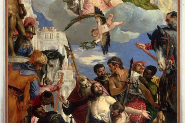 Cloud nine: Veronese’s The Martyrdom of Saint George (c.1564) has never before been lent to a show