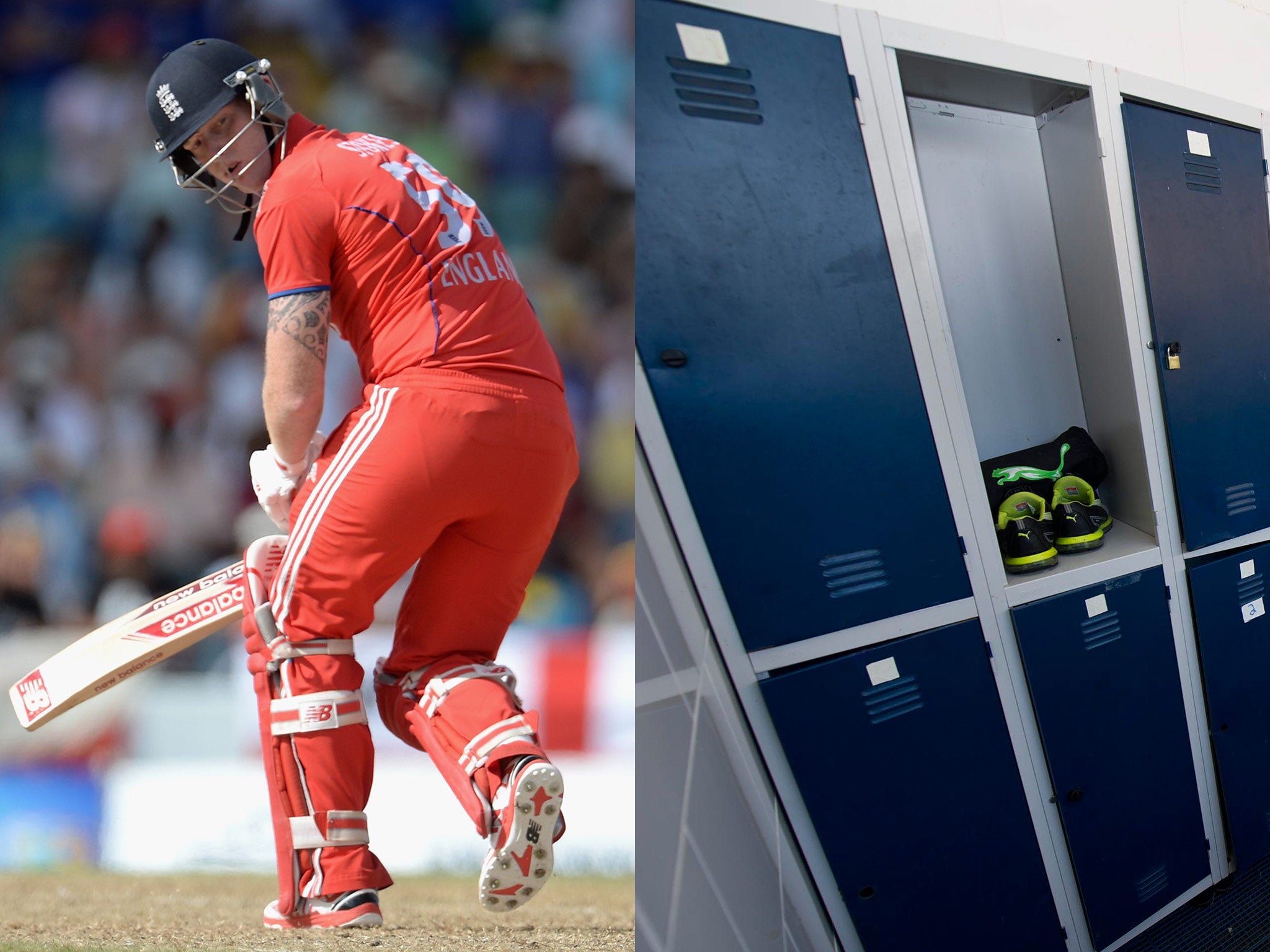 So frustrated was the England all-rounder after getting out against the West Indies, he punched a locker in the dressing room. He hit it with enough venom to fracture his hand and rule himself out of the World Twenty20.