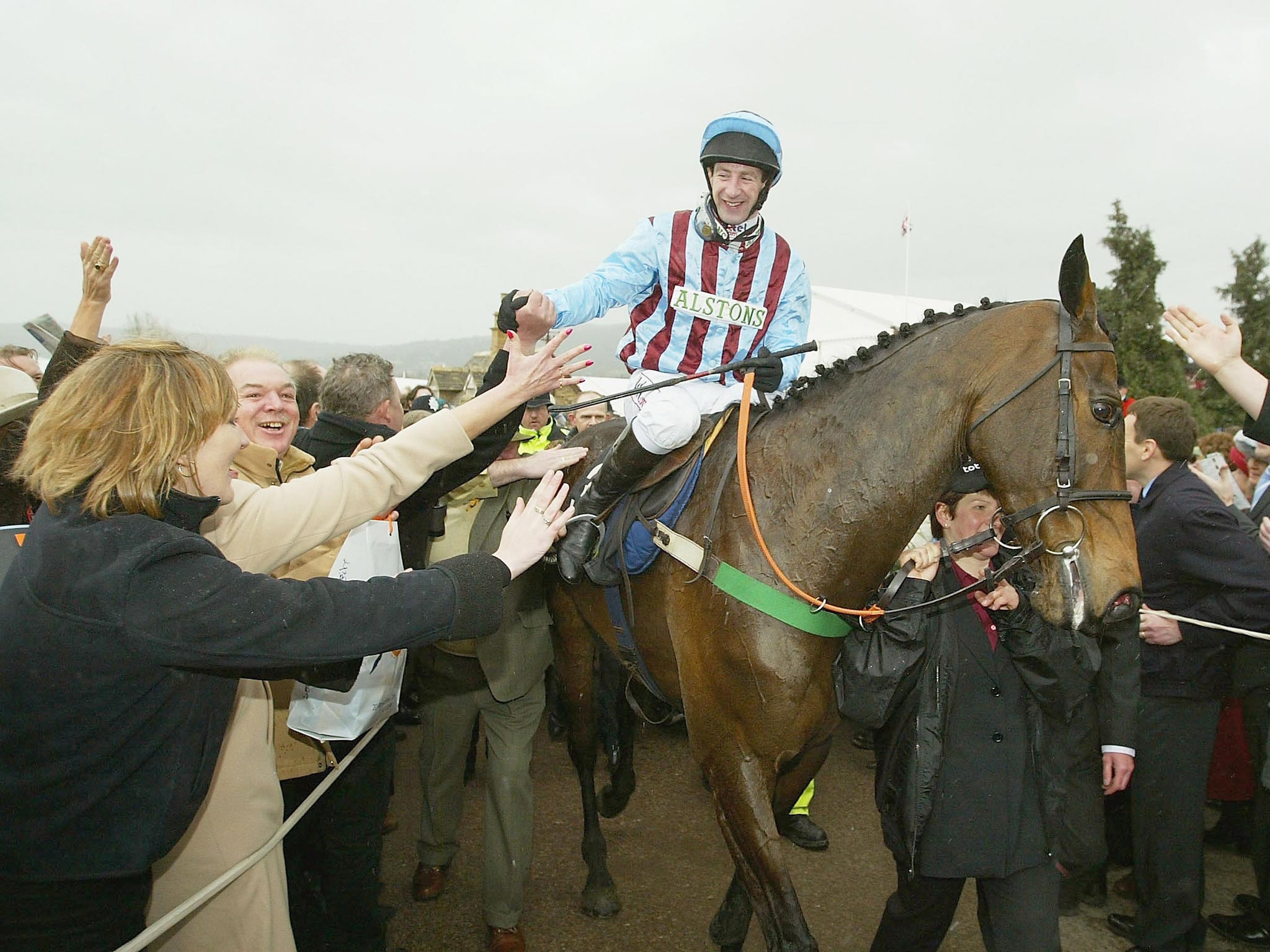 Jim Culloty rode Best Mate to victory in 2004