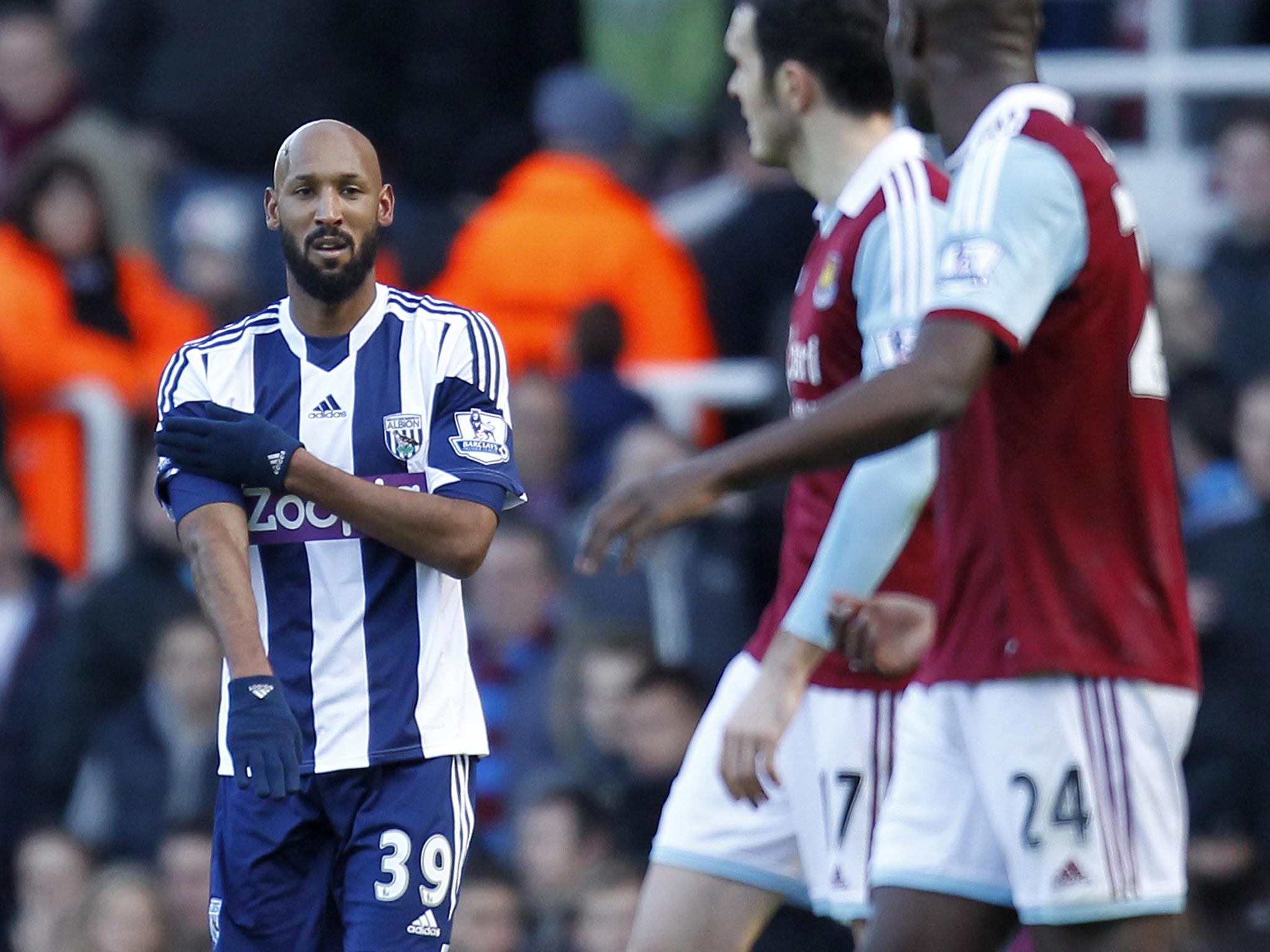 Nicolas Anelka’s ‘quenelle’, for which he was banned