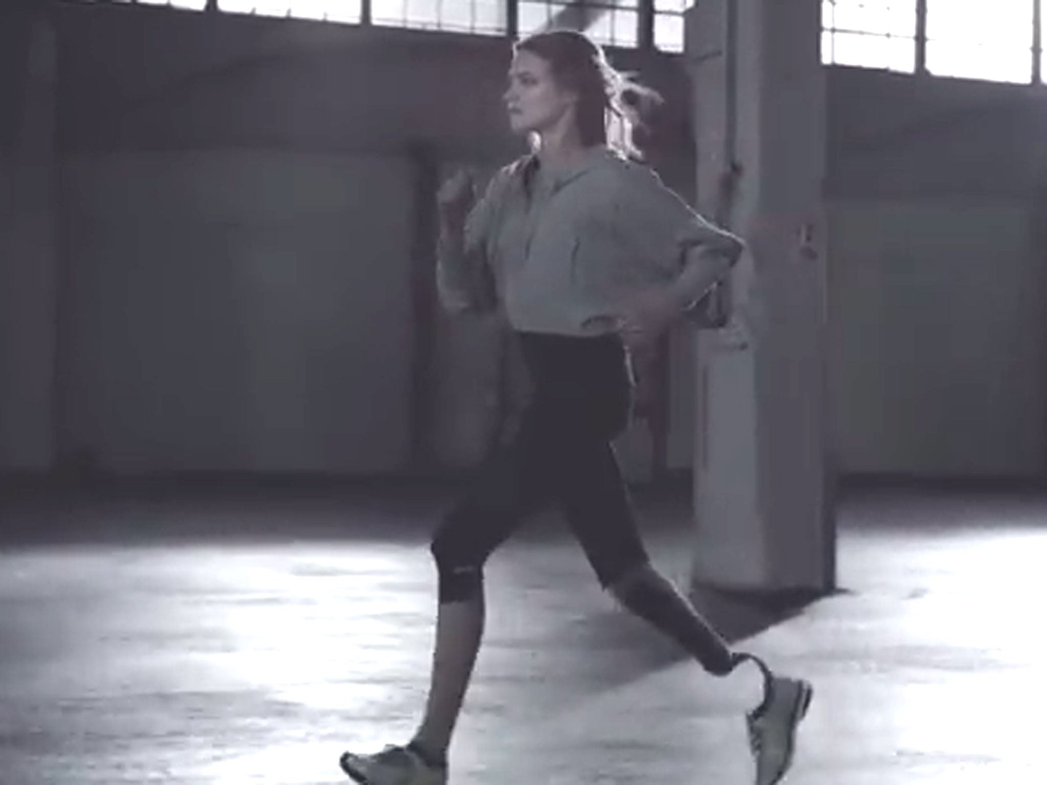 Russian supermodel and Paralympics ambassador Natalia Vodianova in the short 90-second film
