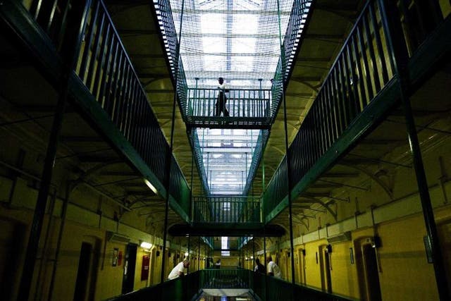 <p>Self-harm incidents which required the prisoner to go to hospital soared by 35 per cent to 331 in women’s prisons in the last year</p>