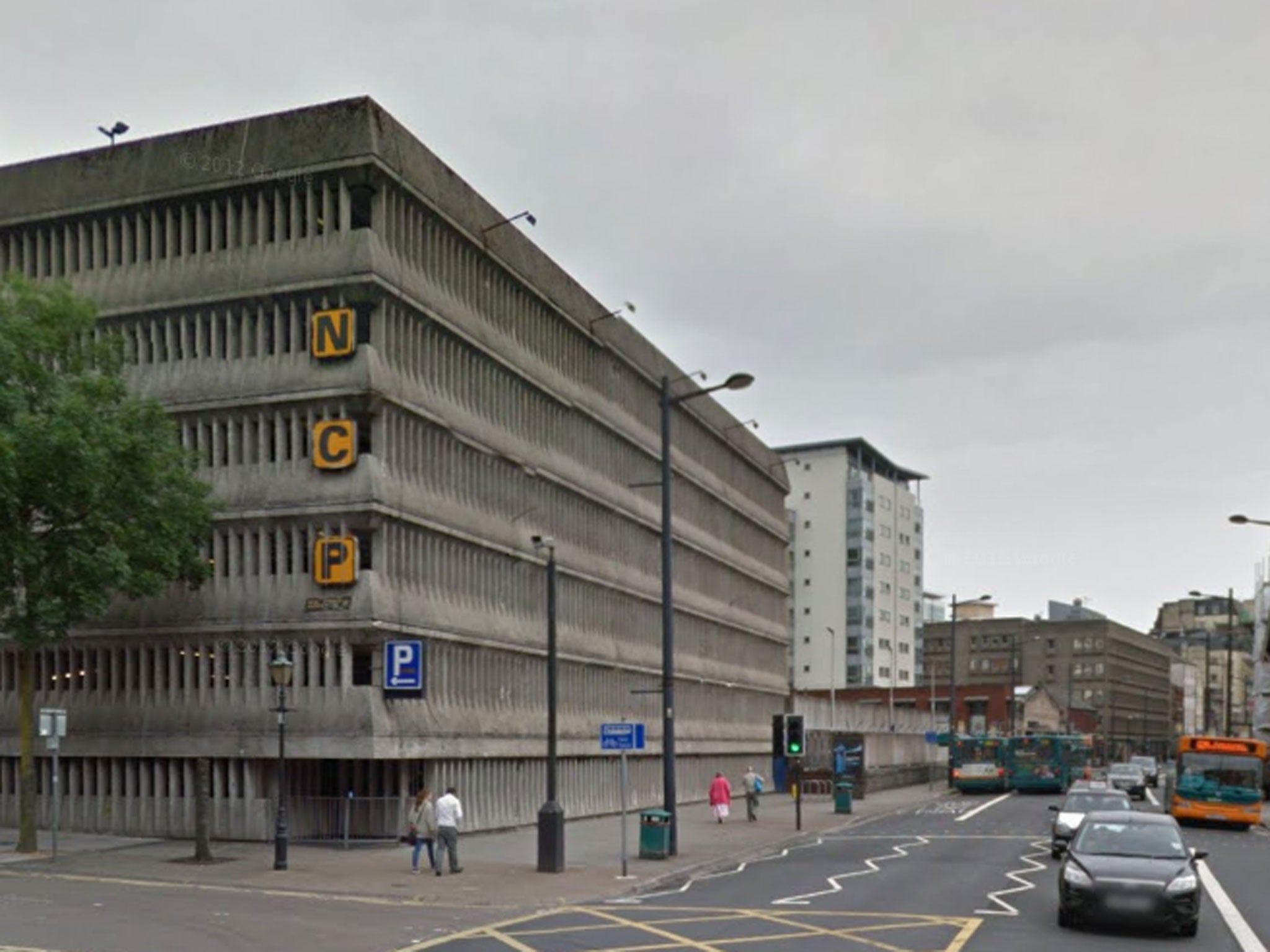 The Westgate Street car park, situated in Cardiff city centre directly opposite the Millennium Stadium