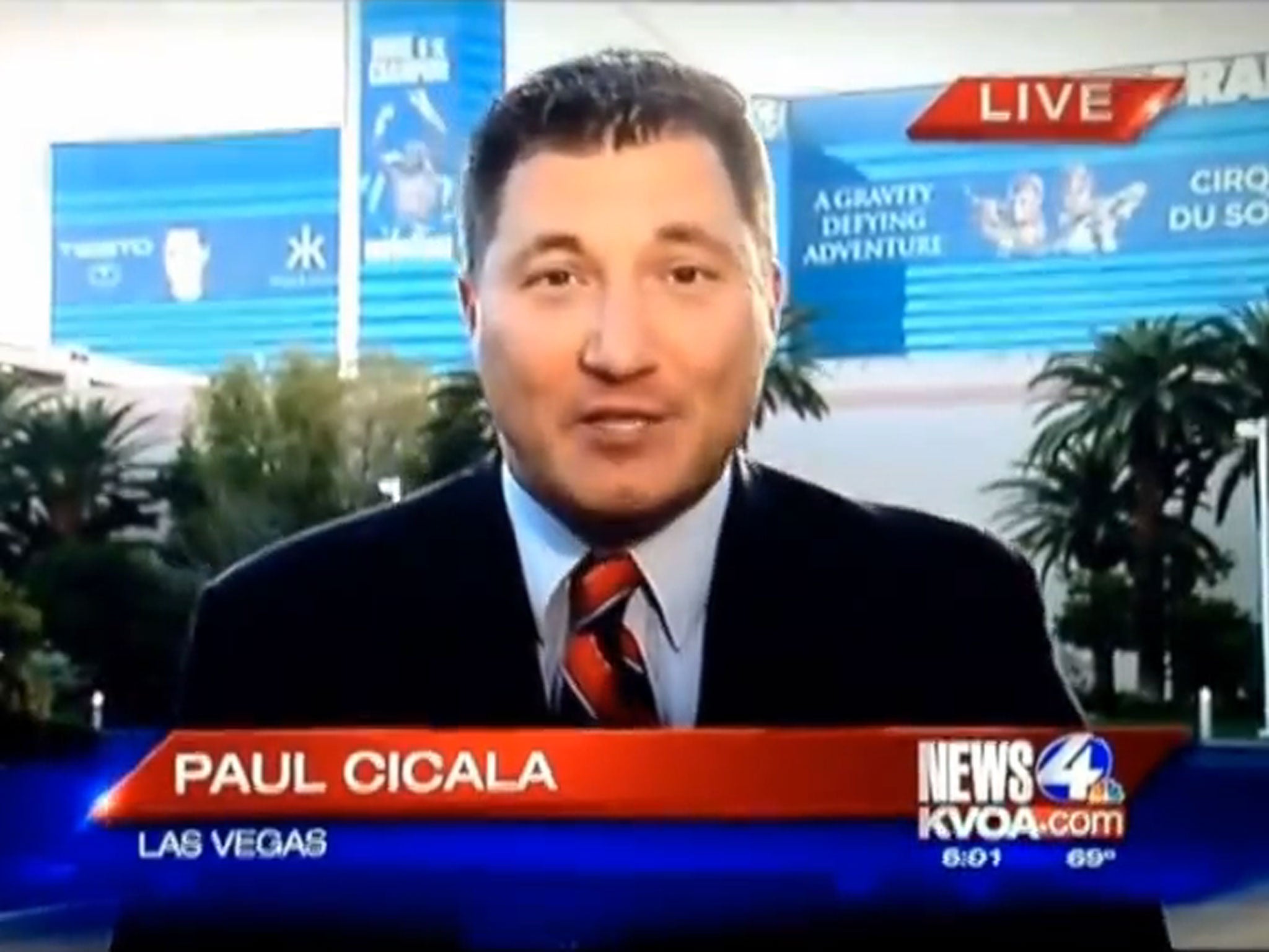 Paul Cicala, a sports reporter for News4 KVOA