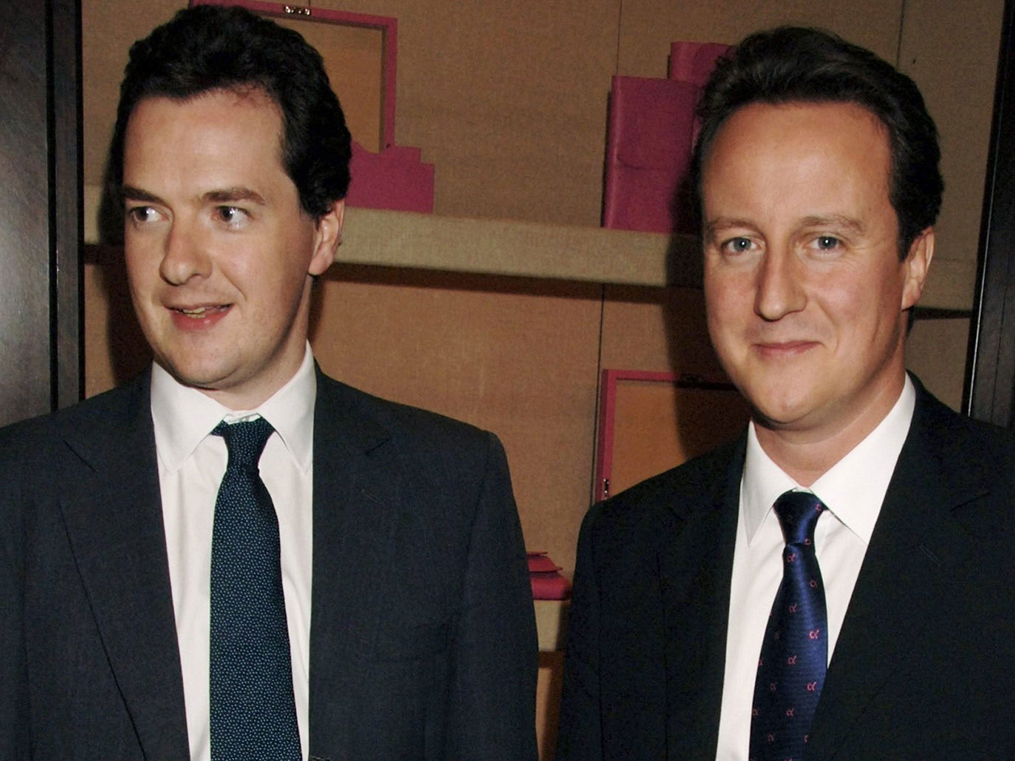 Former chancellor George Osbourne and former prime minister David Cameron were elected to power in 2010