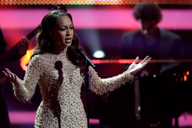 Rebecca Ferguson performs in Germany, 2013