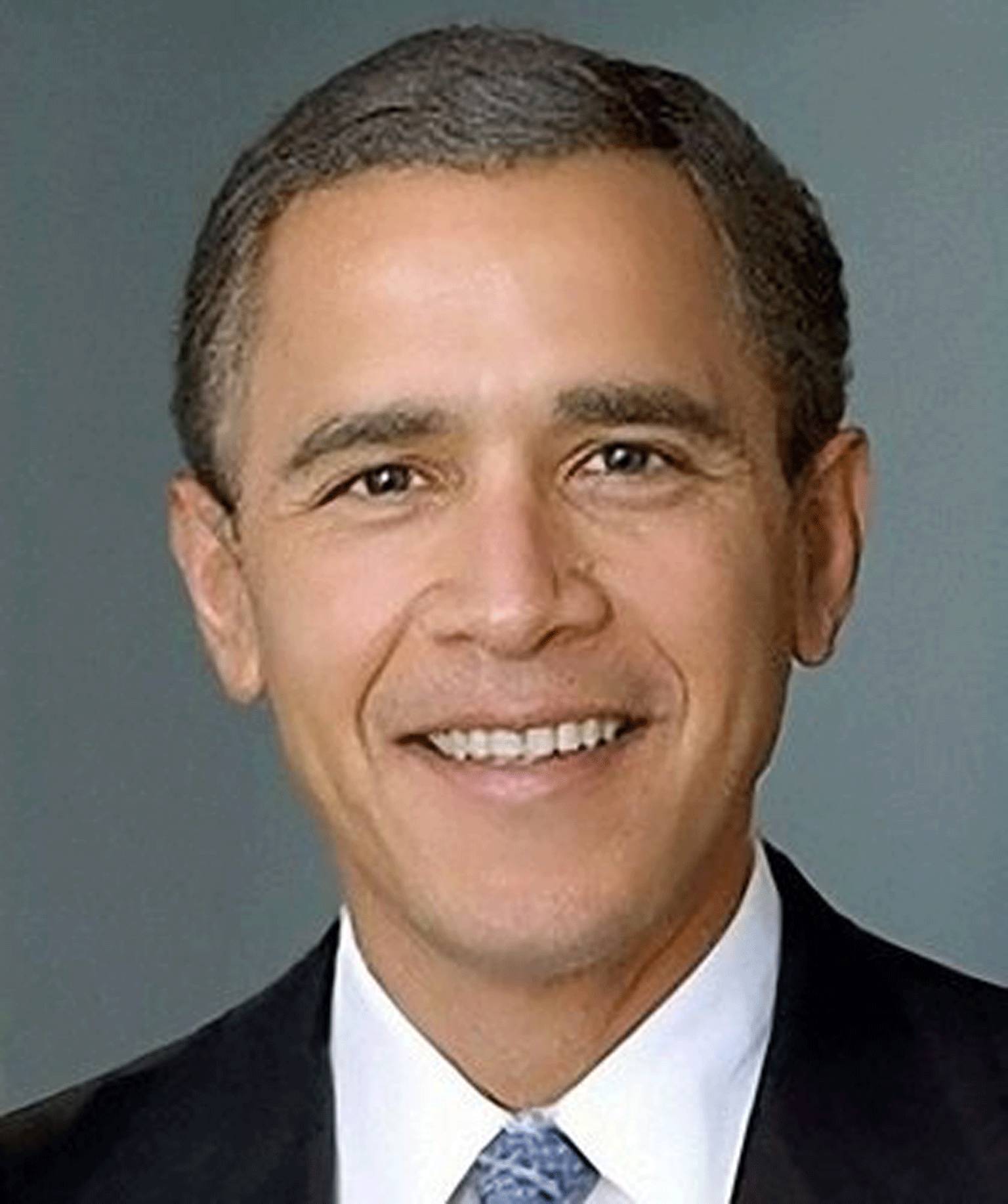 George W. Bush meets Barack Obama (Picture: Imgur)