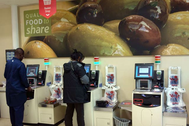 There are now half a million self-service checkouts in operation across Britain's leading supermarkets