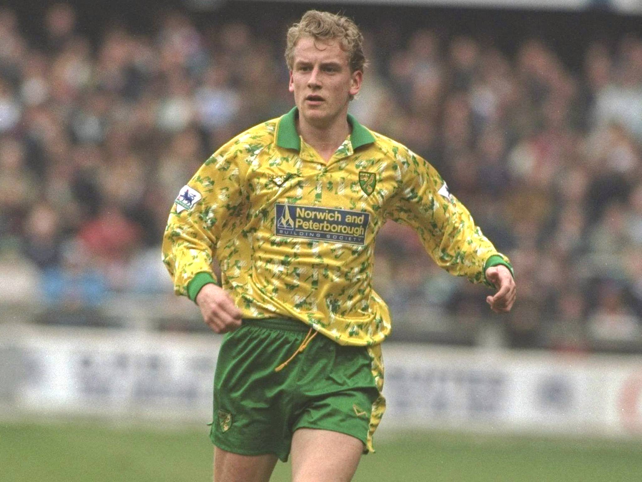Lee Power in his Norwich City days, when he first forged links with Spurs’ Tim Sherwood