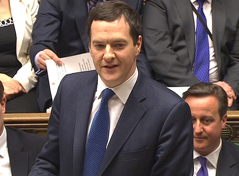 George Osborne presents his Budget to the House of Commons