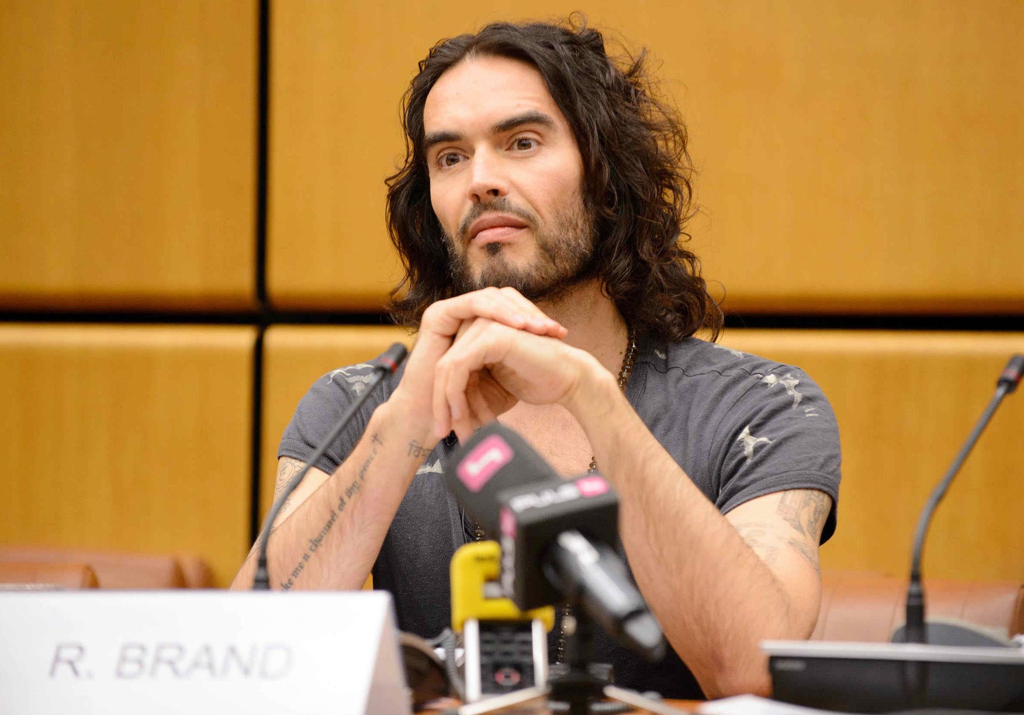 Russell Brand tells the UN it needs to rethink its drugs policies