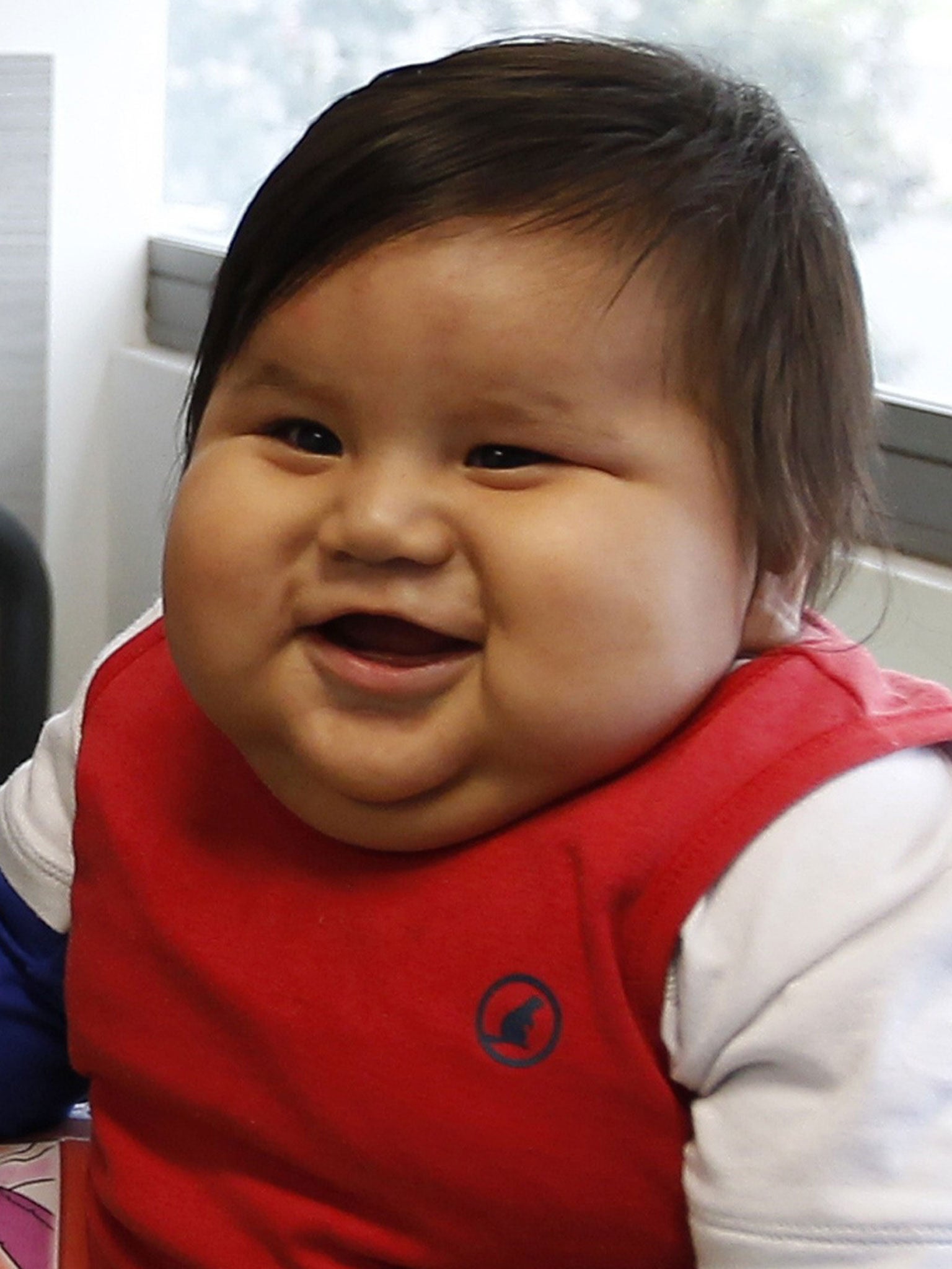 Santiago weighs more than 20 kilos and will be on a diet to lose weight, said therapist Salvador Palacios of a nonprofit organization that cares for obese children