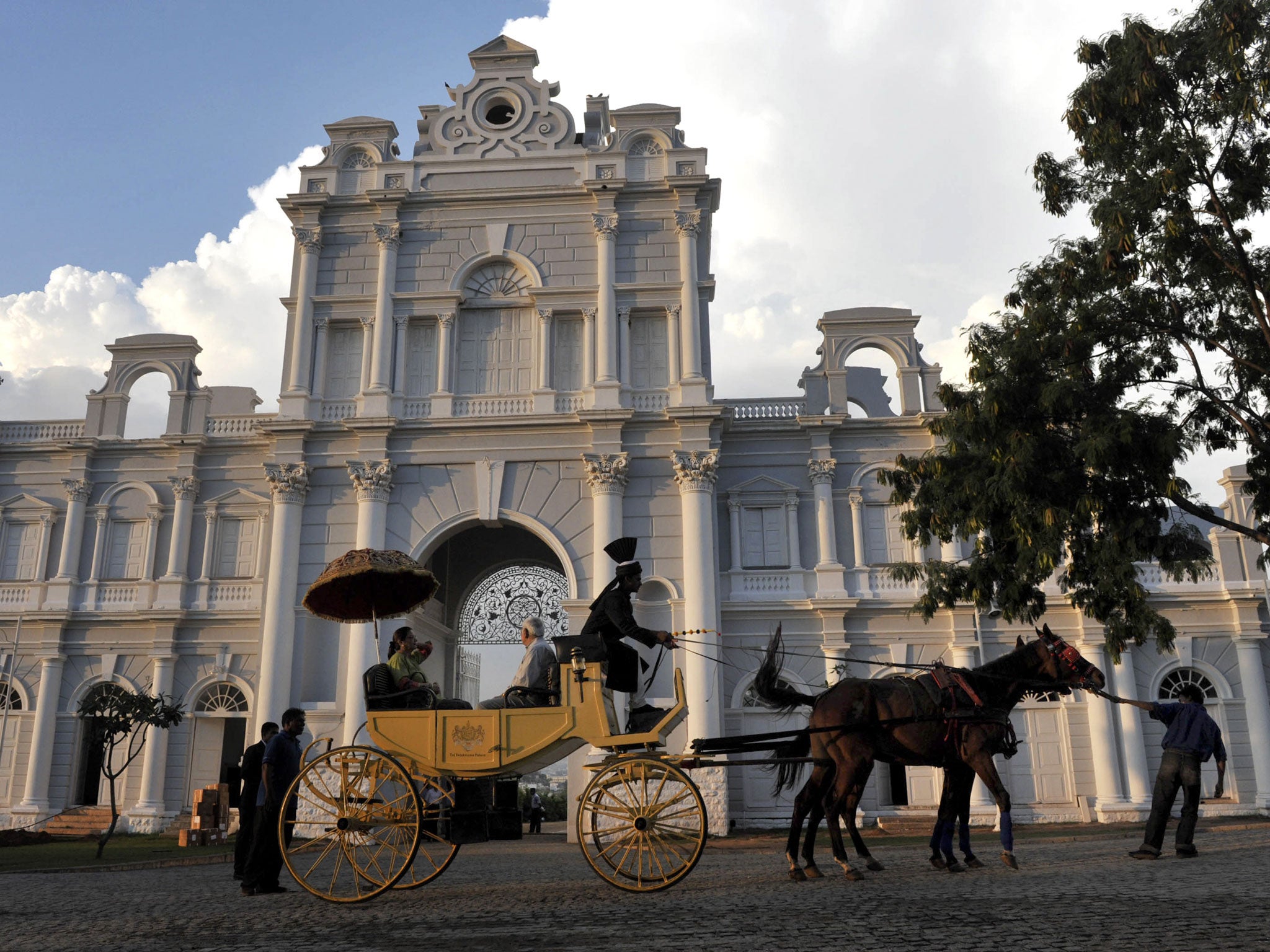 Your carriage awaits: Taj Falaknuma Palace