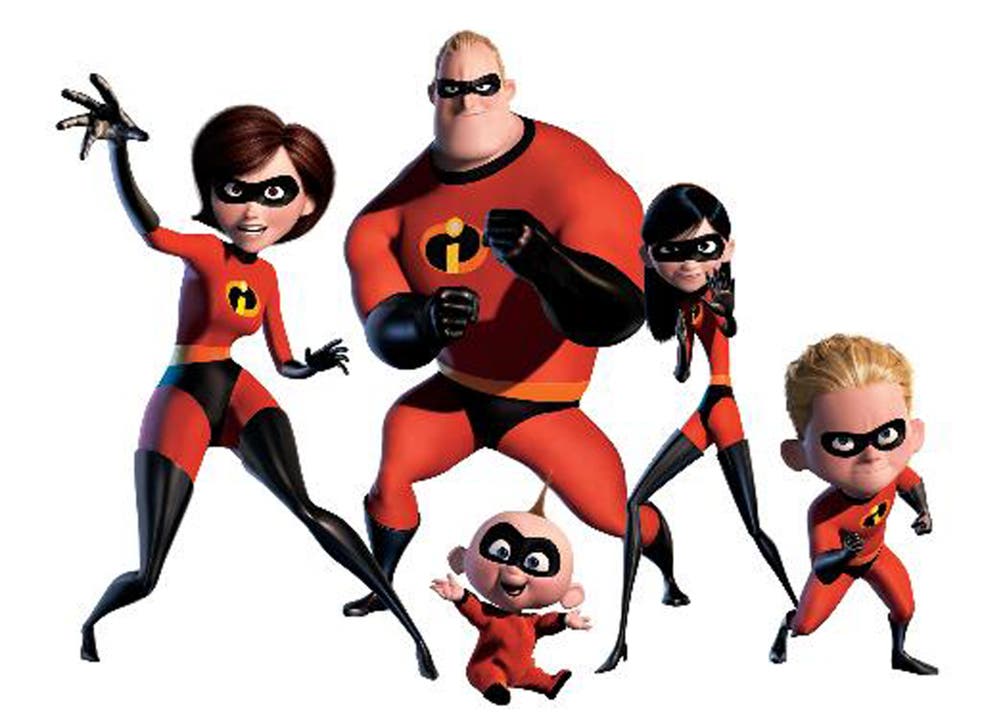 Fighting force with family: The Incredibles