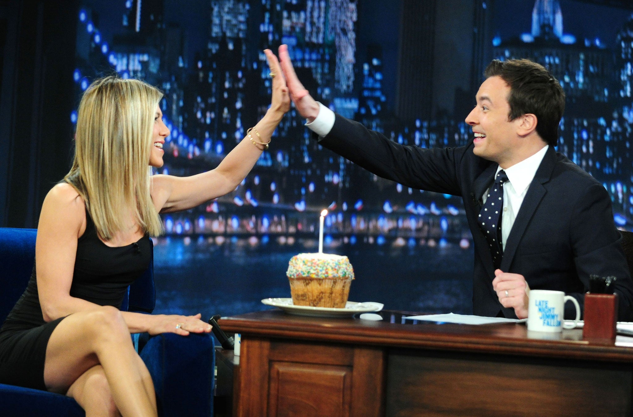 Jimmy Fallon interviews Jennifer Aniston on 'The Tonight Show'