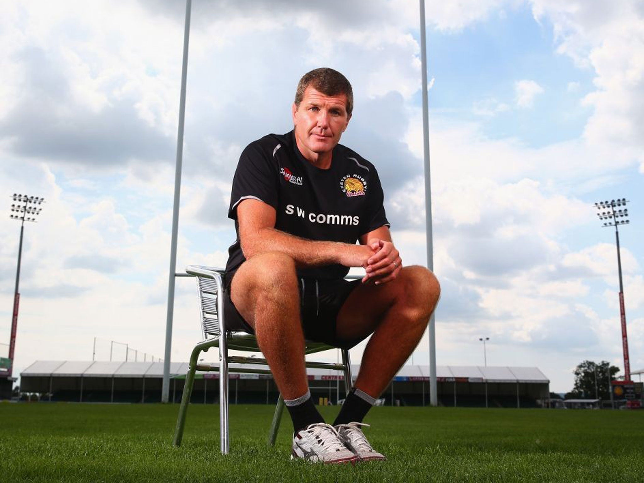 Rob Baxter at Sandy Park