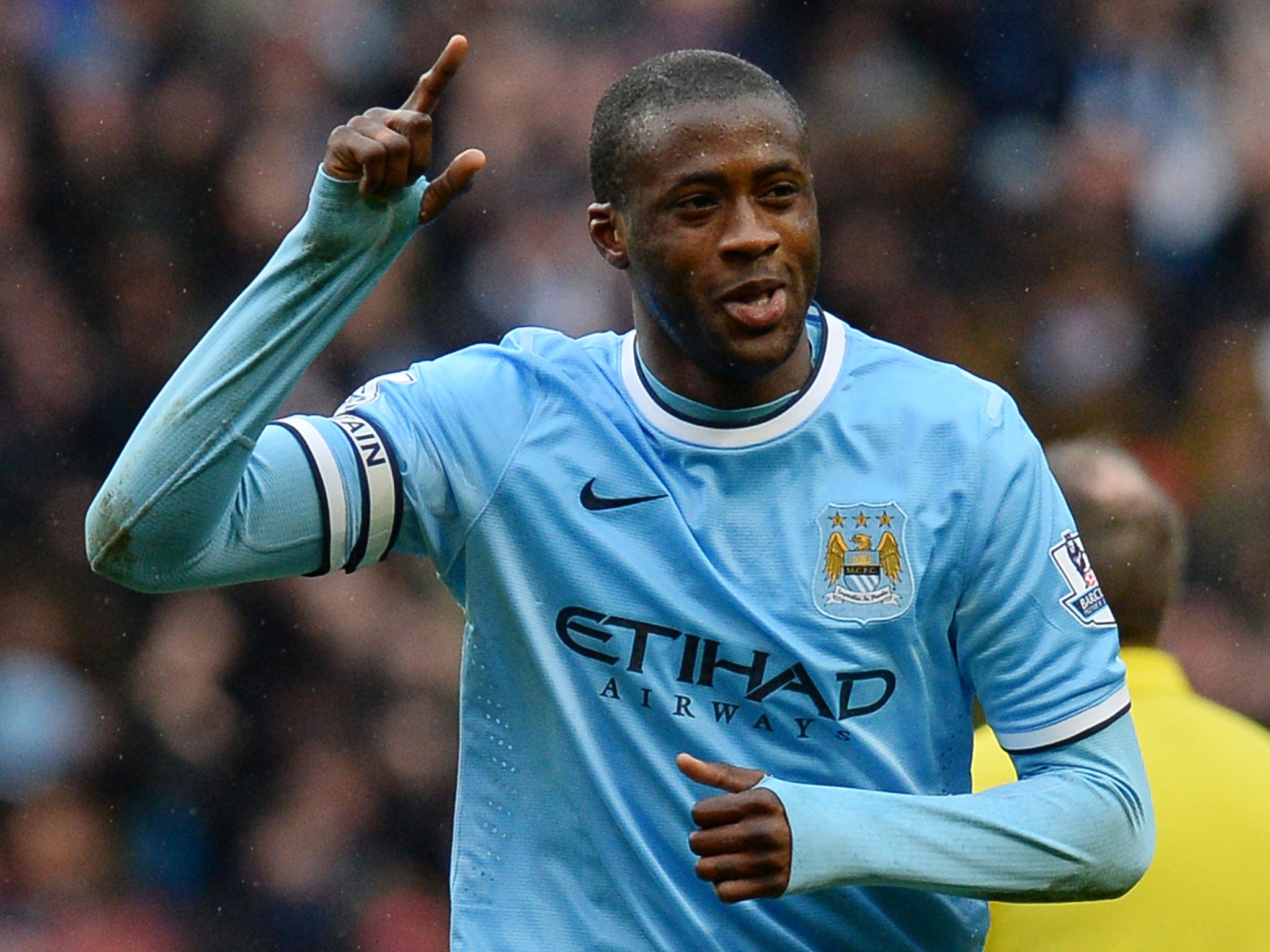 Yaya Toure has been exceptional of late