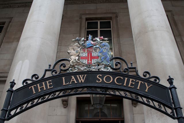 The Law Society sent to document to solicitors in England and Wales 