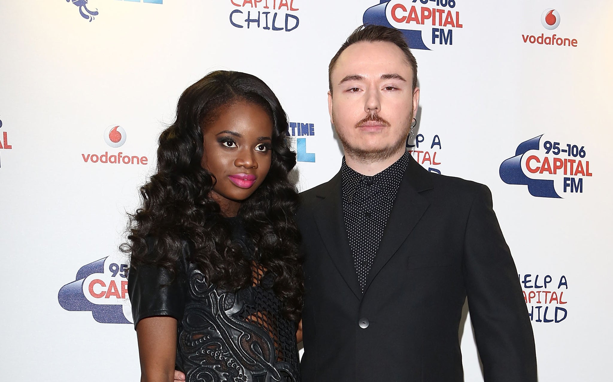A*M*E and Duke Dumont pose at the Capital Summertime Ball