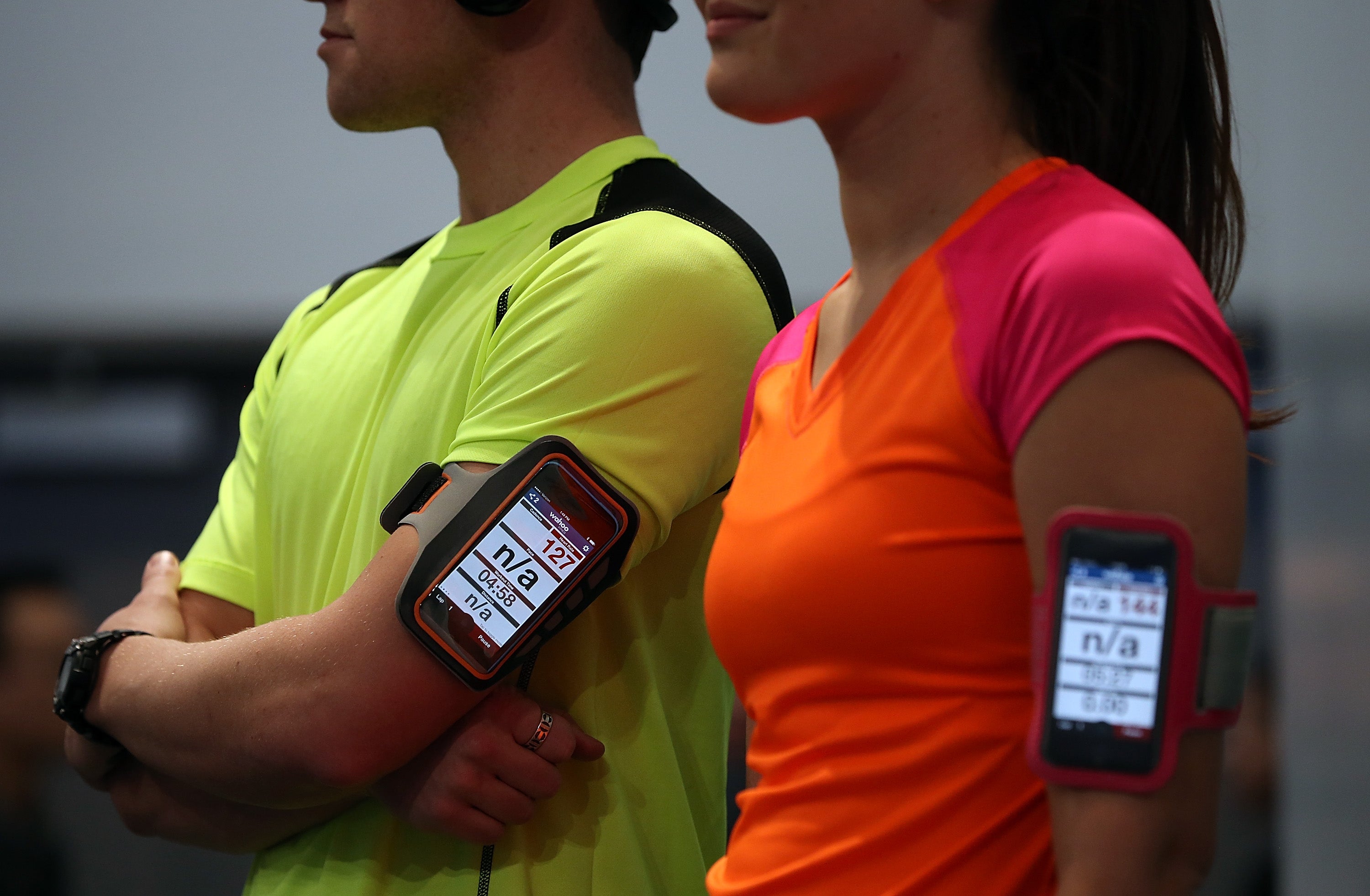 Smartphones that collect fitness data are already widely available
