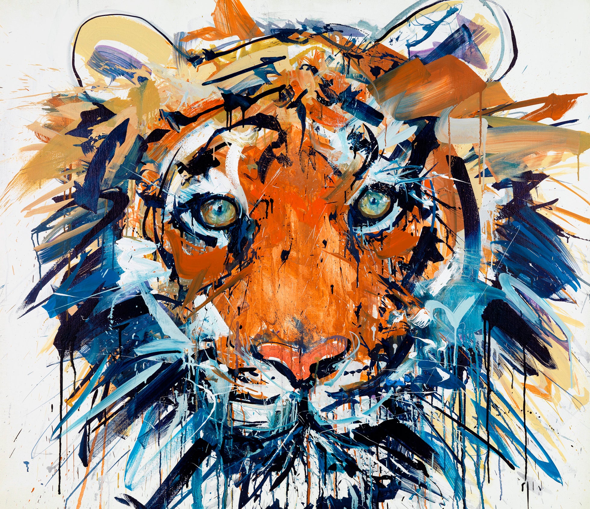 Dave White's 'Tiger' is larger than life