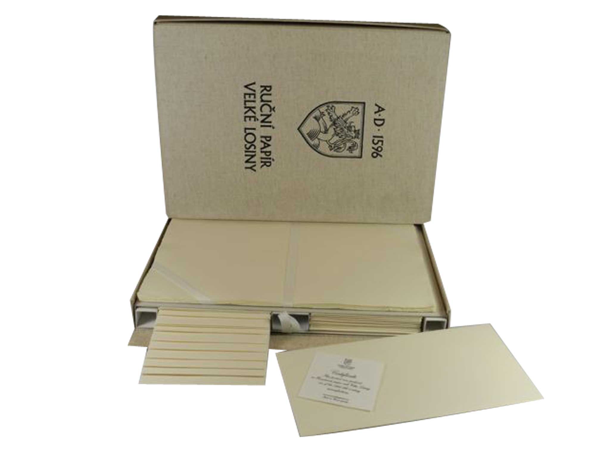 Velké Losiny Handmade paper