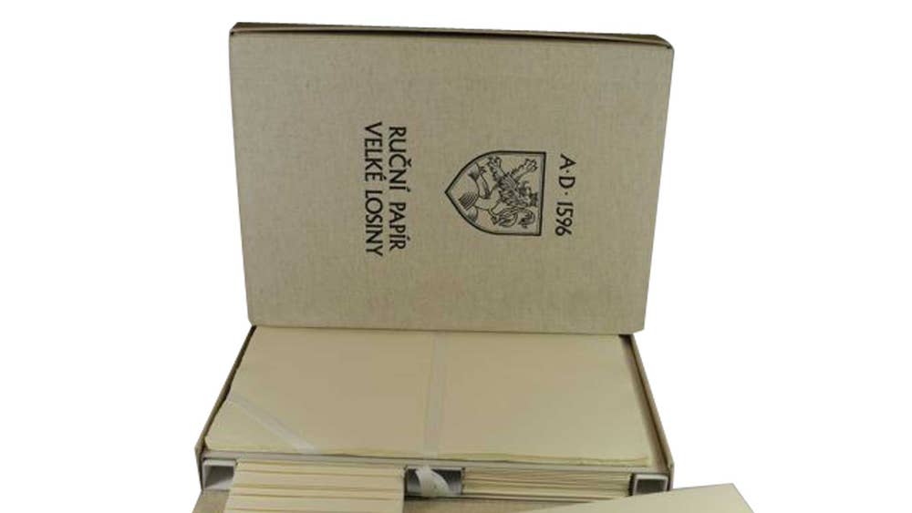 Velké Losiny Handmade paper