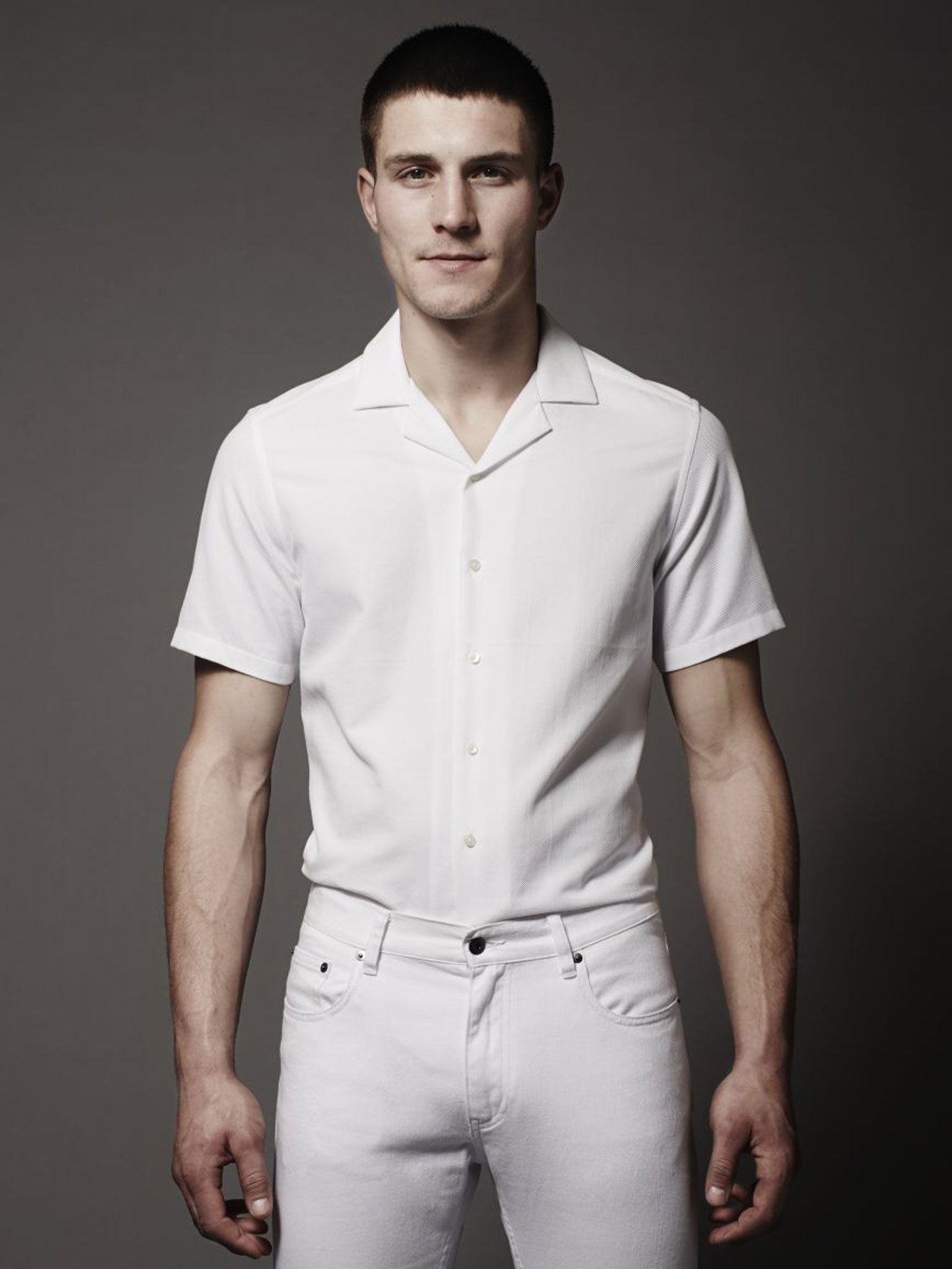 Shirt £69, and jeans £89, both Reiss, reiss.co.uk