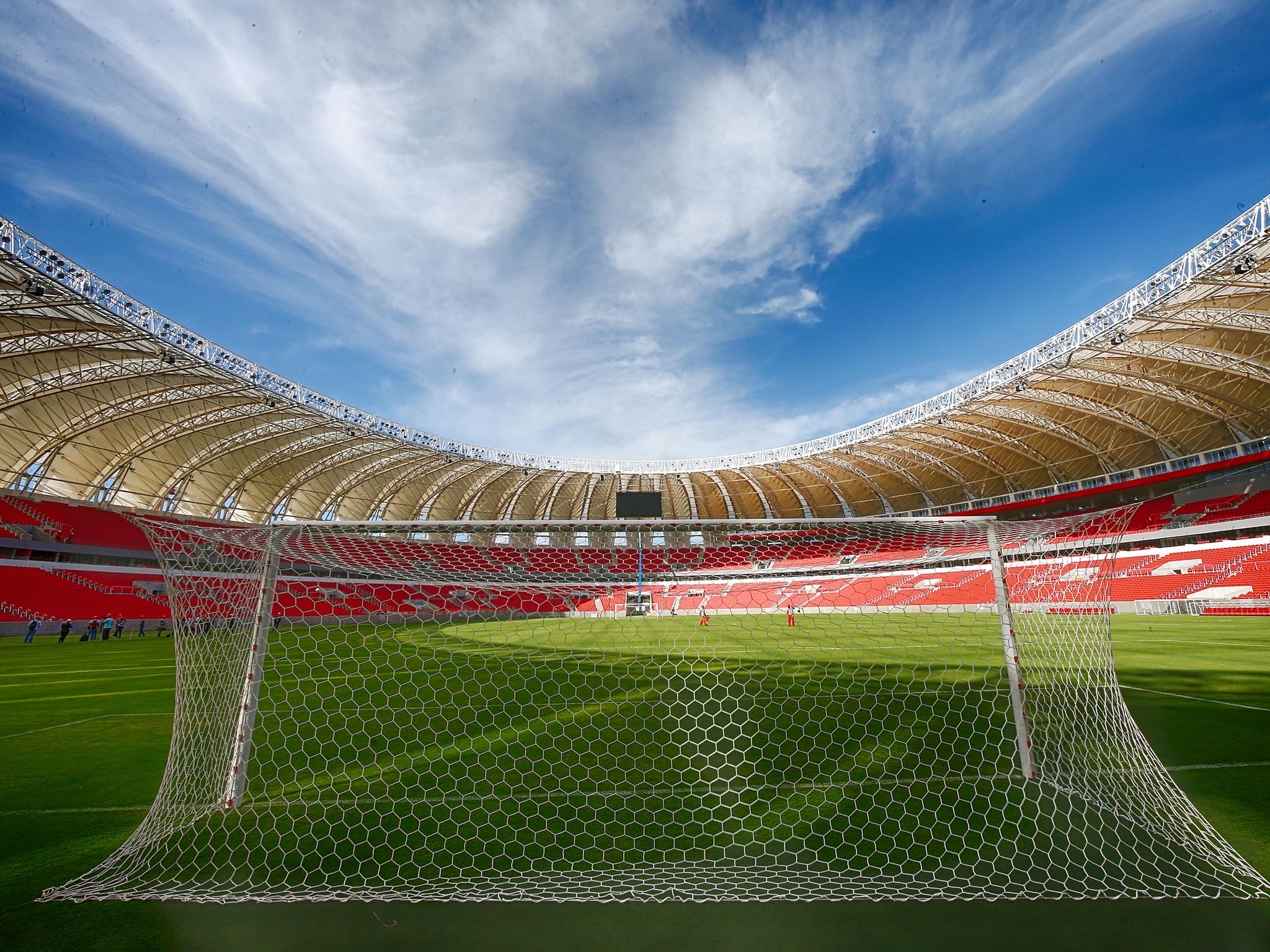 The Estadio Beira-Rio could be forced to pull out of hosting matches in the 2014 World Cup