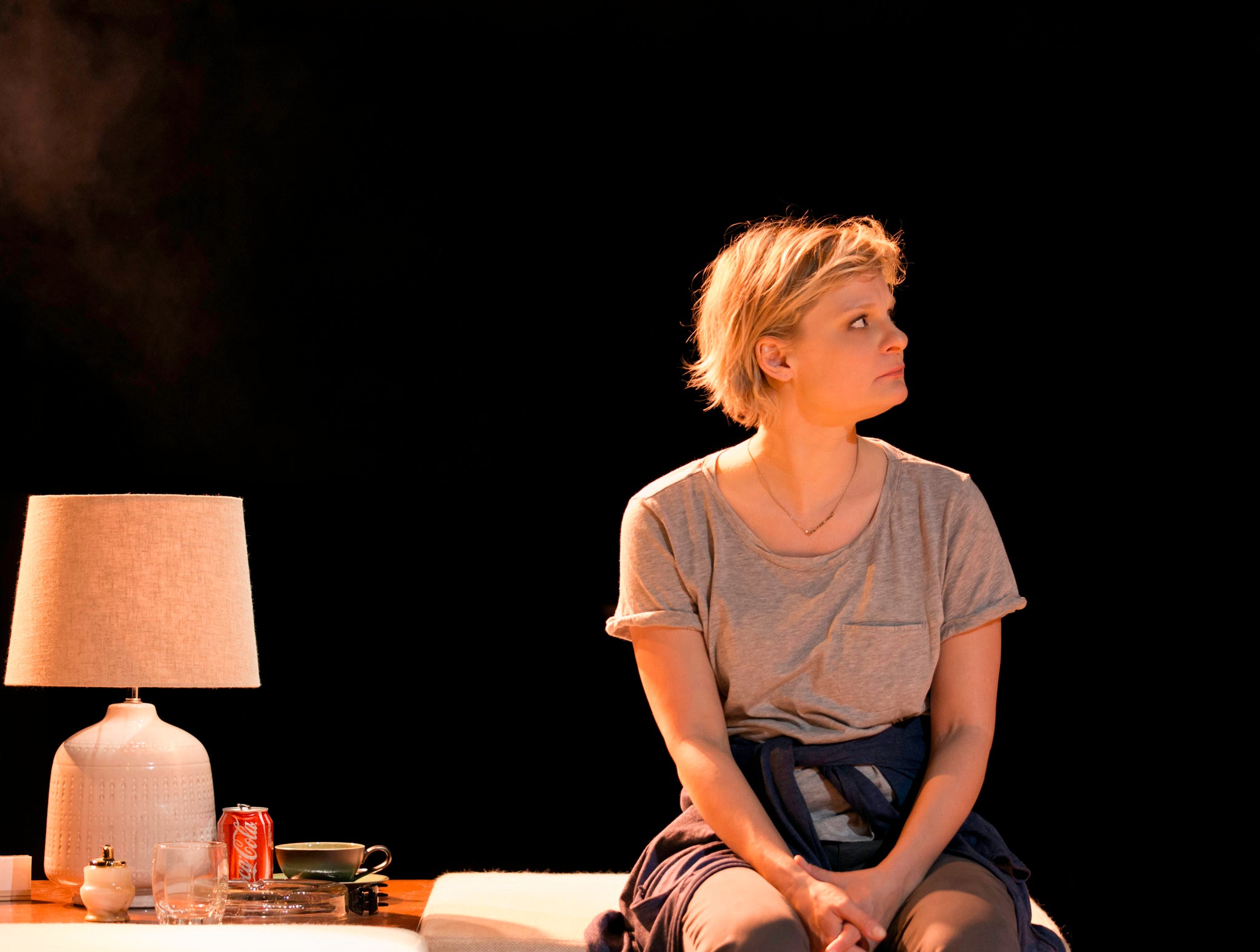 Martha Plimpton (Brooke Wyeth) in Other Desert Cities at the Old Vic