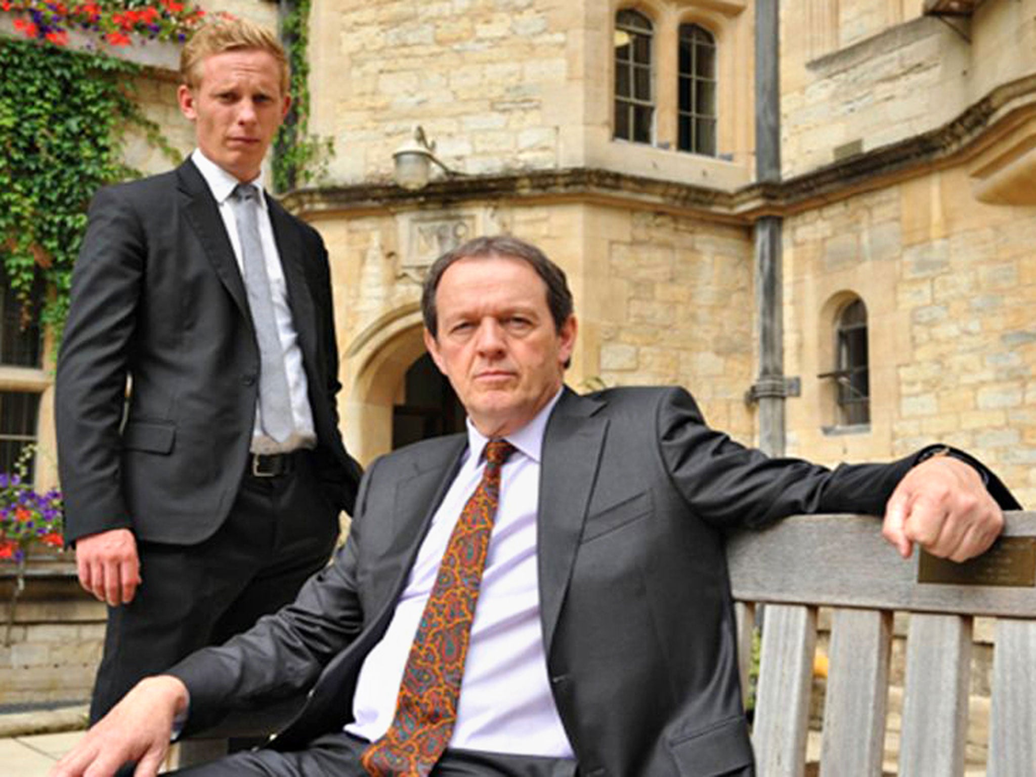 Laurence Fox and Kevin Whately in 'Lewis'
