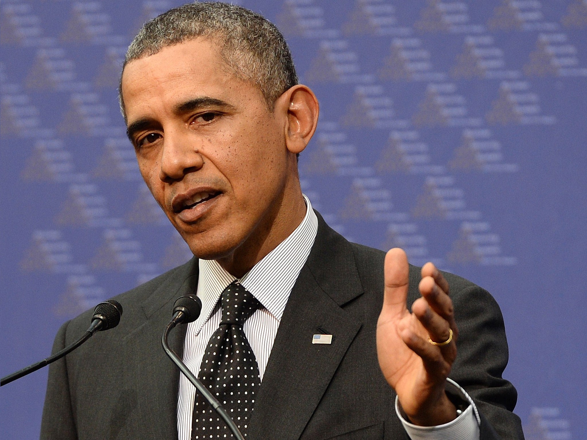 Barack Obama used the summit to toughen is rhetoric on the Ukraine crisis