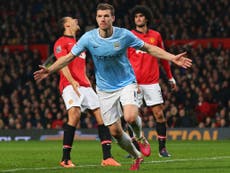 Manchester United 0 Manchester City 3 match report