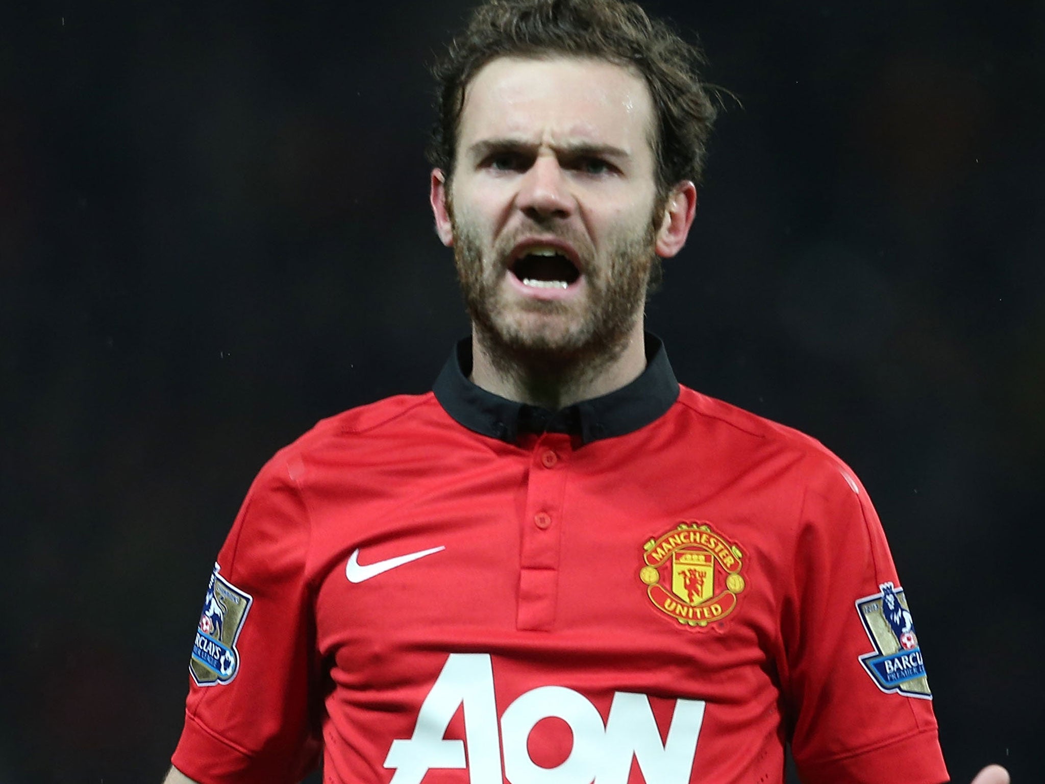 Juan Mata joined Manchester United in January