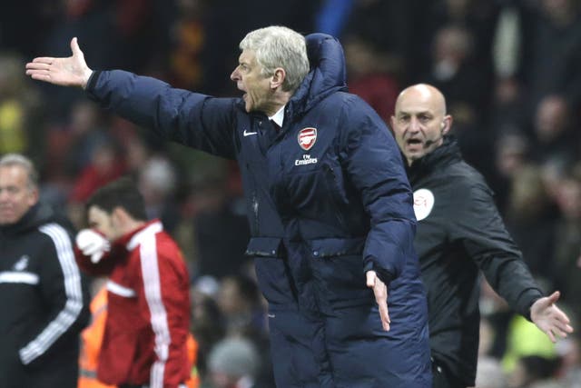 Arsene Wenger said Manchester City were favourites for the title