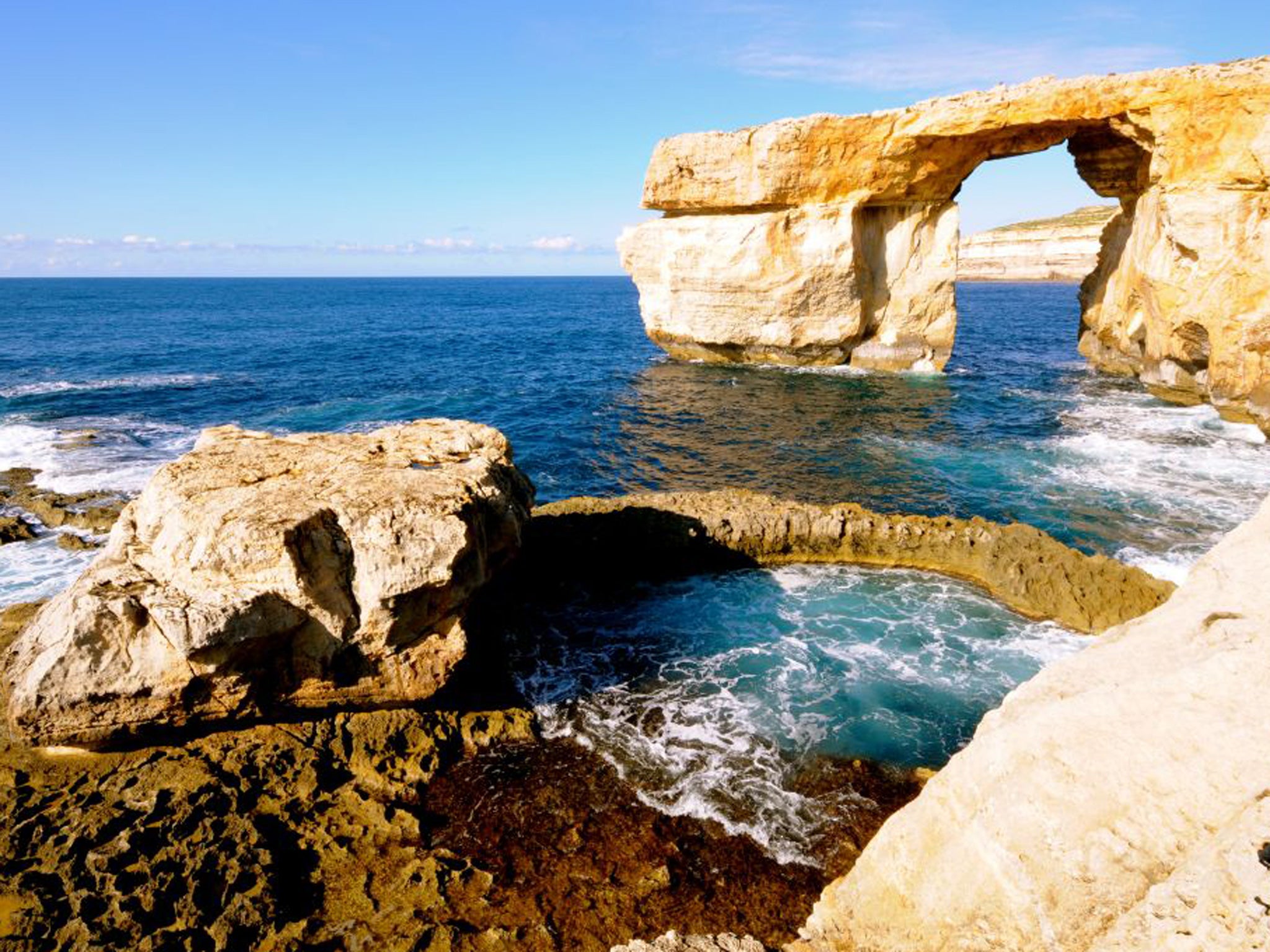The coast of Gozo ADAM BATTERBEE