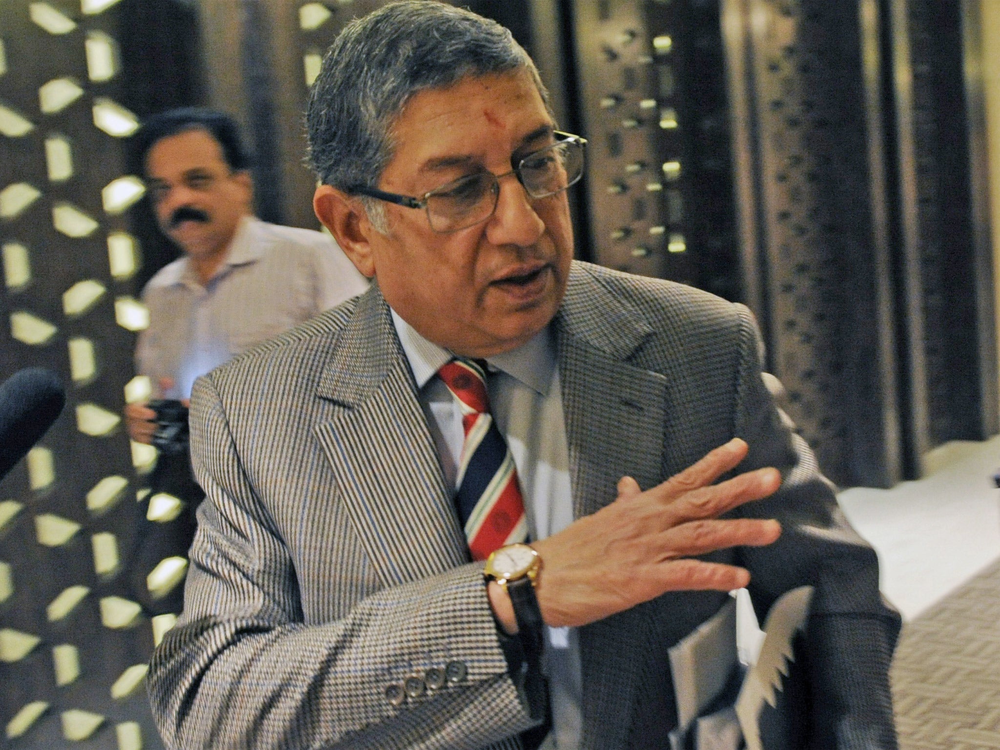 N Srinivasan has been engulfed by allegations of match-fixing in the Indian Premier League