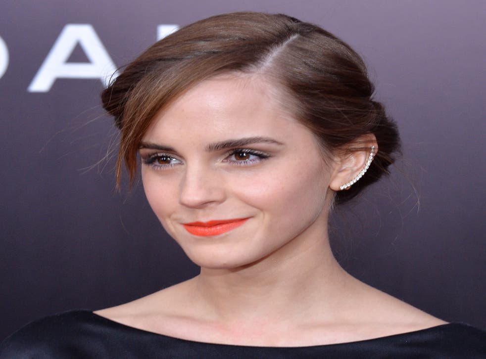 Emma Watson attends the New York premiere of Noah