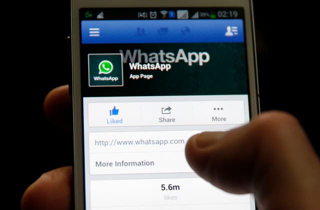 Facebook bought WhatsApp for $16 billion earlier this year